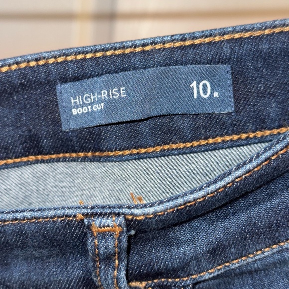 J Jill High Rise Boot Cut Jeans 10R - Picture 9 of 9